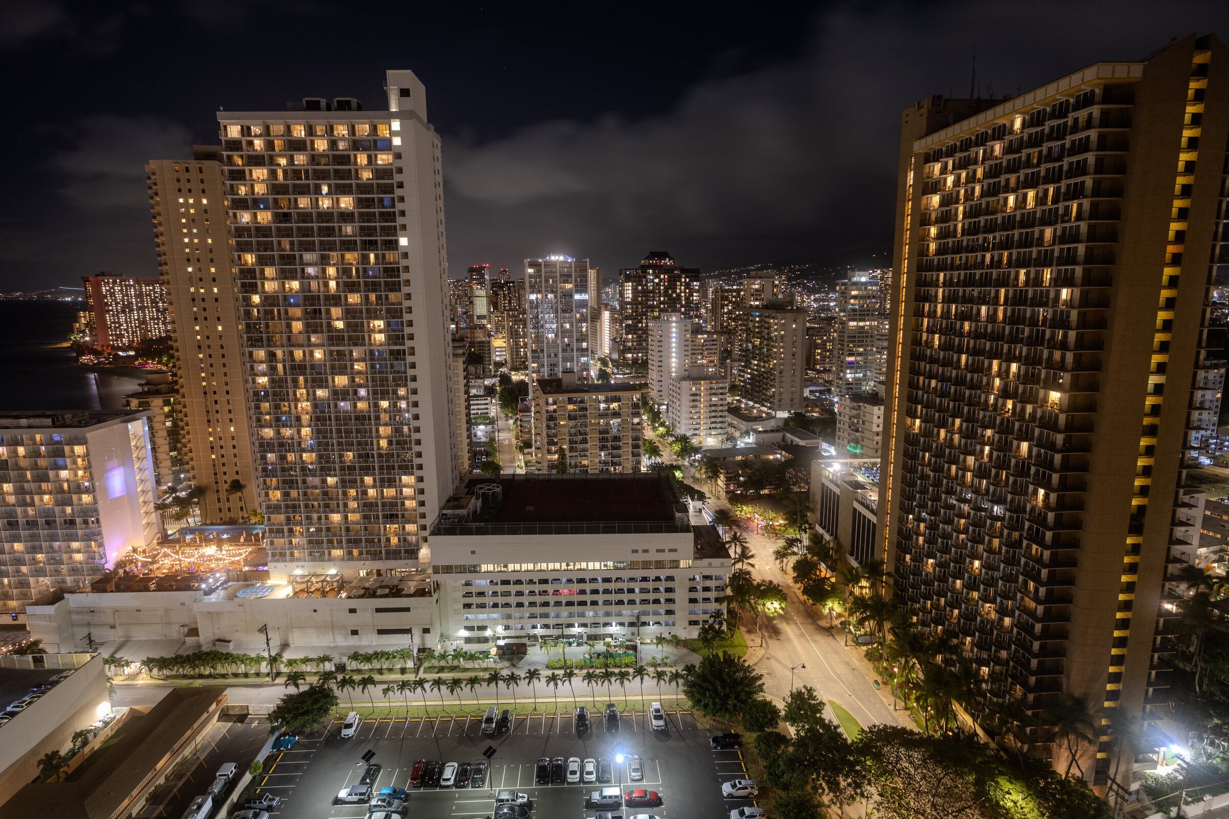 Honolulu at Night